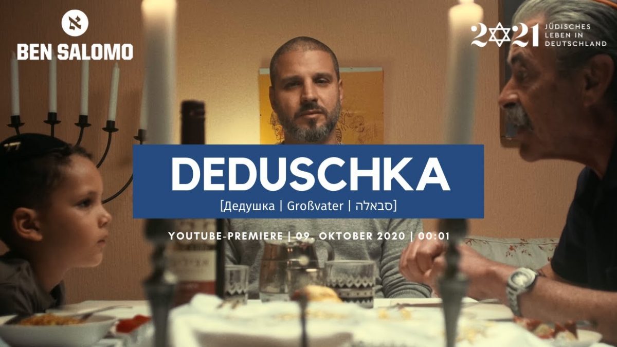 Coverbild des Songs "Deduschka" vom jüdischen Rapper Ben Salomo