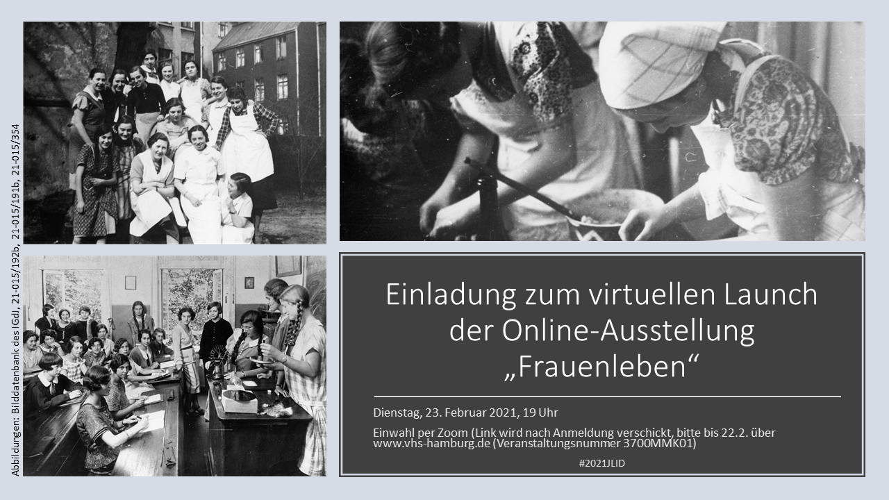 Online-Ausstellung „Frauenleben. Werk und Wirken jüdischer Frauen in Hamburg“